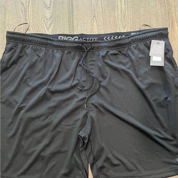 NWT Johnny Bigg Active Textured Knit Shorts Black Size 9X - Picture 3 of 9